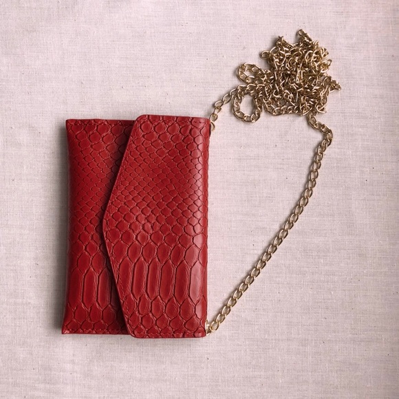Ava/Kris snakeskin wallet - Picture 2 of 3